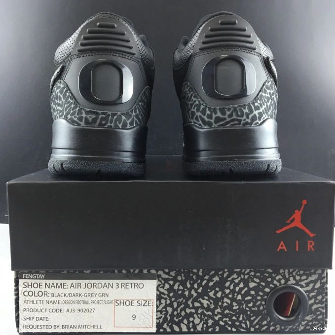 Rep BK aj3-902027 oregon 3 air jordan retro duck 1119